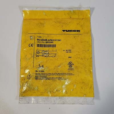 New TURCK BI2-EG08-AP6X-H1341 Inductive Proximity Switch Sensor Industrial