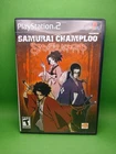 Samurai Champloo Sidetracked - CIB PLAYSTATION 2 - CLEAN DISC, COMPLETE!