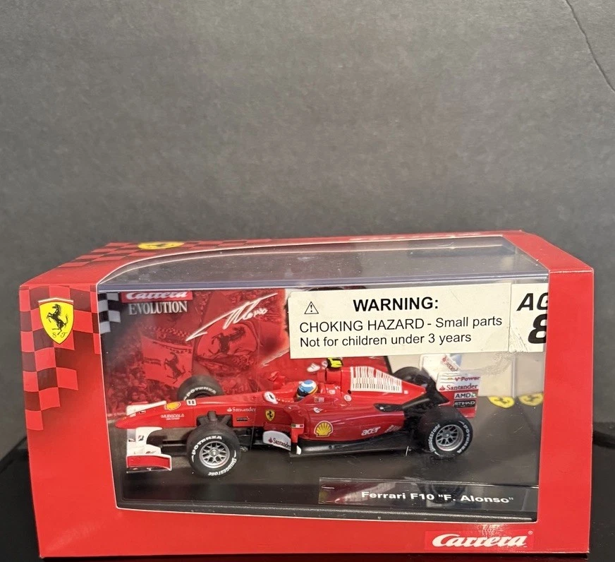 CARRERA Digital Hot Wheels 132  1:32 Ferrari F10 Fernando Alonso Formula 1 F1 - Image 2 of 4