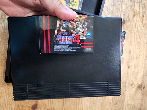 NEO GEO AES METAL SLUG 4 100% AUTENTICO BUONO STATO! - Foto 6 di 13