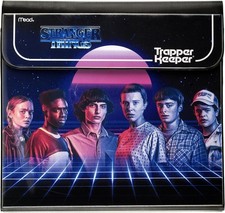 Mead Trapper Keeper Binder, Stranger Things, 1 Inch Binder with Folders and P