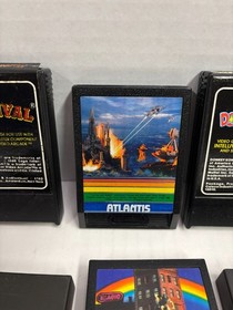 Intellivision Game Lot of 12 - Pitfall Donkey Kong Frogger Atlantis Carnival +