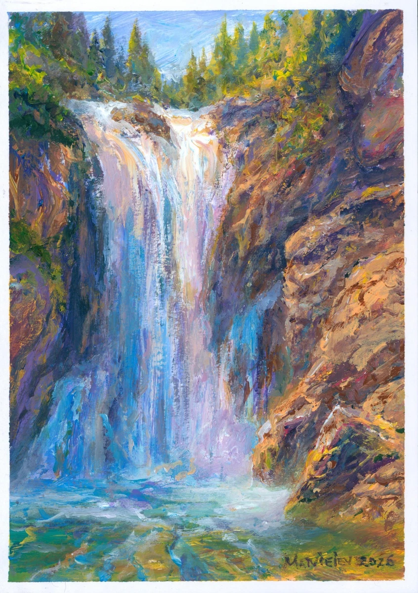 油画印象派风景艺术绘画| eBay