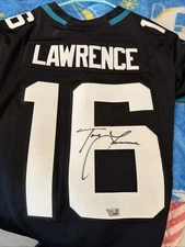 Trevor Lawrence Jaguars Signed  Nike Limited Jersey