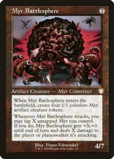 Myr Battlesphere (Retro Frame) - Commander: The Brothers' War (BRC) - NM