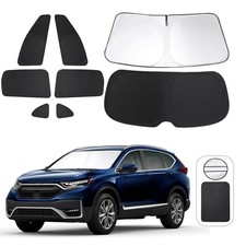 TINGLU Window Shades for Honda CR-V CRV 2017-2022 Accessories Car Side Full W...