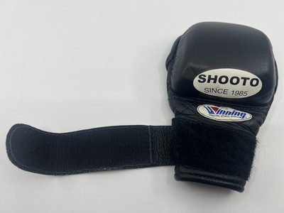 Winning SHOOTO オープンフィンガーグローブ ブラック（サイズ:M） Winning SHOOTO オープンフィンガーグローブ ブラック（サイズ:M