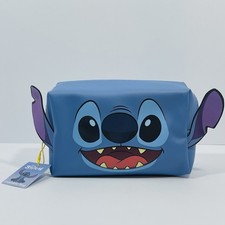 New With Tags Disney s Stitch Makeup Cosmetic Bag Pouch With Ears