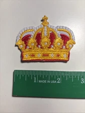Crown Embroidered Patch