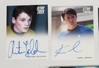 Star Trek 2009 Movie Autograph or Costume Trading Cards- Your Choice 15+