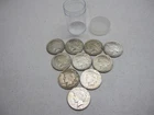 ( Lot of 10 ) Peace 90% Silver Dollars- MIxed Dates