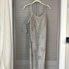 U&I  Elegant Gray Dress NWT Size: M 