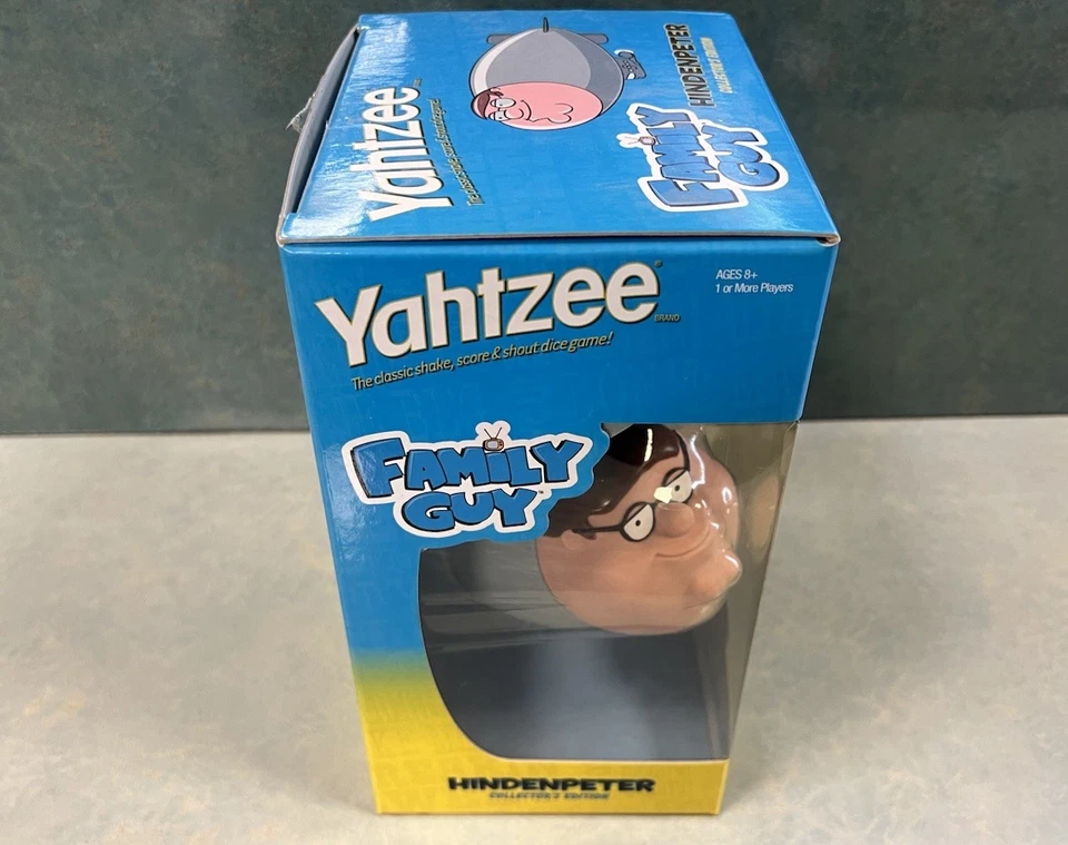 FAMILY GUY Yahtzee Game Hindenpeter Collectors Edition 2011 Hasbro Open Box - Image 2 of 4
