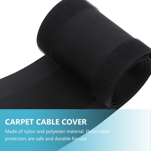 2 Pcs Boîtier de Fil Patch Cordon Protecteur Câble de Sol Protecteurs pour Cordons - Photo 4/12