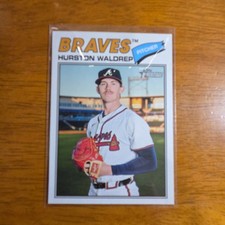 2026 Topps Heritage #145 SP Hurston Waldrep short print Braves
