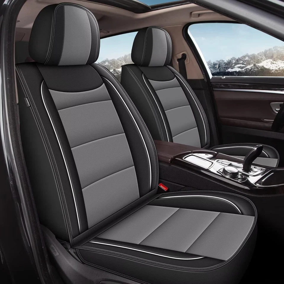 Fundas de asiento para Ford Flex 2012-2019 impermeables imitación cuero (2/5 asientos) Foto 3 de 3