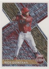 2019 Panini Elite Extra Edition Status Red Die-Cut 4/99 Nick Quintana #47 1j6