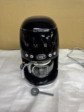 Smeg Drip Coffee Machine DCF02BLUK Black