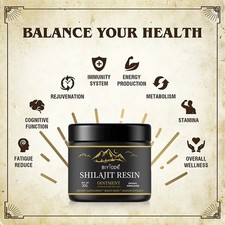 3Pack Pure 100%Shilajit, Soft Resin, Organic, Extremely Potent-20% off