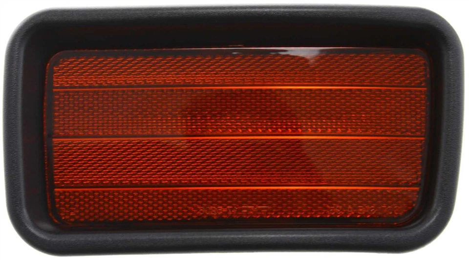For 1999-2004 Montero Sport Bumper Reflector Front Red Plastic SET PAIR Foto 3 de 4