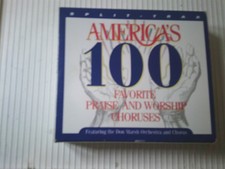 America's 100 Favorite Praise and Worship Choruses 4-Disc CD Set  NEW CD3