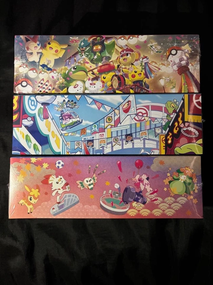 Pokemon Center Tohoku Hiroshima Fukuoka Special Box Set w/shrink Japanese NEW - Image 4 of 4