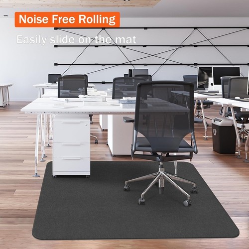 Office Chair Mat for Hard Floors, Slip Resistant Heavy Duty Under Desk Chair ... - Picture 7 of 7
