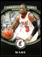 2008-09 Topps Treasury 33 Dwyane Wade Miami Heat Basketball Card