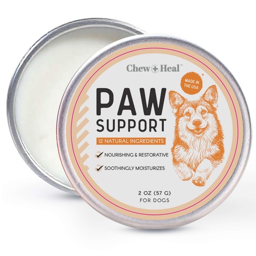 Dog Paw Balm - Soothing Paw Protector with Shea Butter, Coconut Oil, Jojoba O...