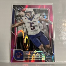 Jayden Virgin-Morgan 2025 Bowman University Chrome Pink Lava Refractor #160