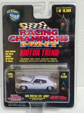 1969 PONTIAC GTO JUDGE WHITE ISSUE 170 RACING CHAMPIONS MINT MOTOR TREND CAR '98