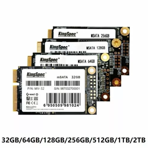 512GB 1TB 2TB KingSpec mSATA MINI SATAIII 3D NAND for LENOVO, DELL, ASUS Y460