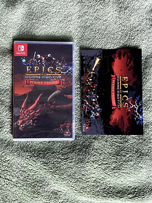 New Epics Of Hammerwatch Heroes Edition Nintendo Switch Strictly Limited SLG #66
