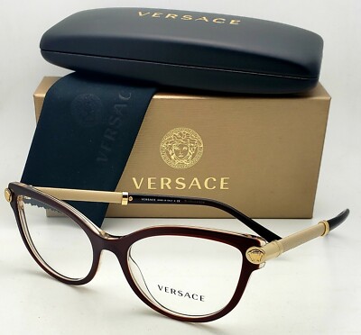versace cat eye frames