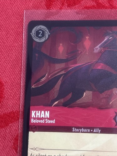 FOIL Disney Lorcana - Ursula’s Return - Khan - Beloved Steed - 110/204 FOIL - Picture 3 of 7