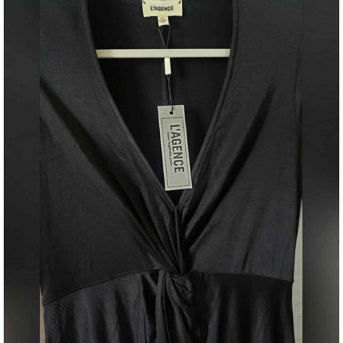 NWT L'AGENCE Mariah Twist front Dress - Picture 3 of 6