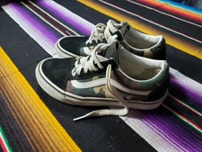 Vans Old Skool Camo Size Men 5 Women 6.5