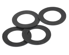 1 1/4" ID x 1 3/4" OD x 1/16"  All Weather Industrial Grade Rubber Flat Washers