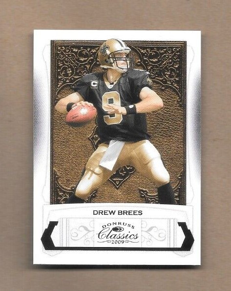 2009 Donruss Classics Drew Brees Card #60 New Orleans Saints! 80,000 Yards NM/MT
