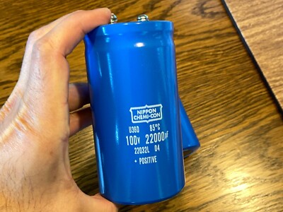 2 New 22000 uf 100v Chemi-Con Capacitors Pioneer SX-1050 Main