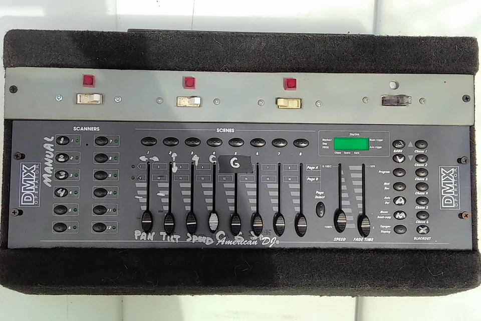 American DJ DMX 8 Chan Operator Controller & Console With 2/2 dimmers - Image 2 of 4
