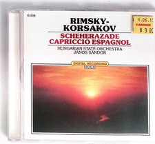 HUNGARIAN STATE ORCHESTRA JANOS SANDOR RIMSKY-KORSAKOV LASERLIGHT EXC  CD 4846