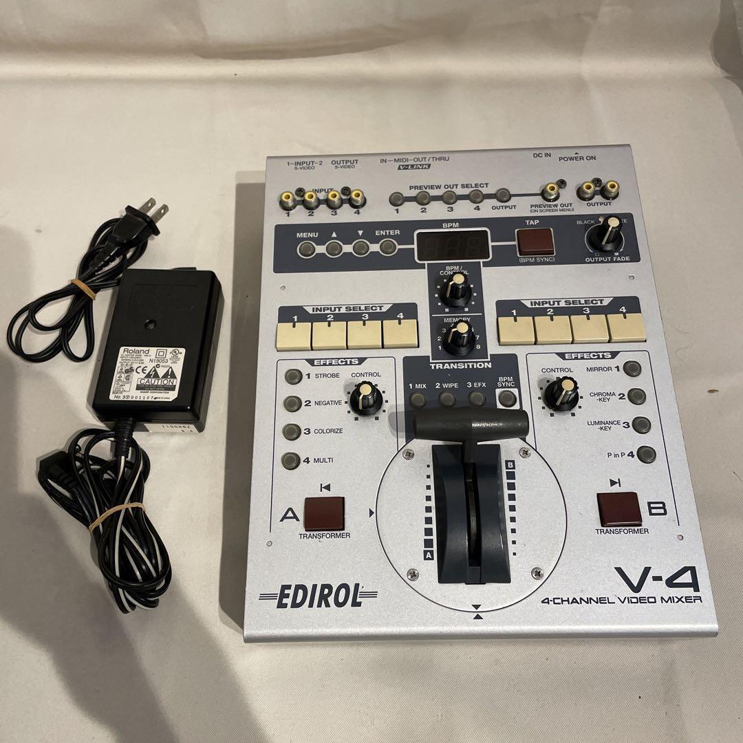 1016* Roland EDIROL V-4 ビデオミキサー - DJ機材 1016* Roland EDIROL V-4 ビデオミキサー - DJ機材