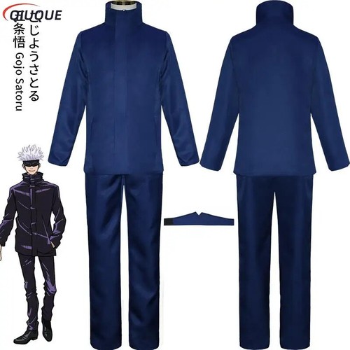 Costume cosplay 110-3XL toppa occhi parrucche occhiali anime Halloween festa uniformi - Foto 22 di 38