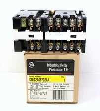  GENERAL ELECTRIC 10A 300V INDUSTRIAL TIME DELAY RELAY CR122A06702AA New In Box