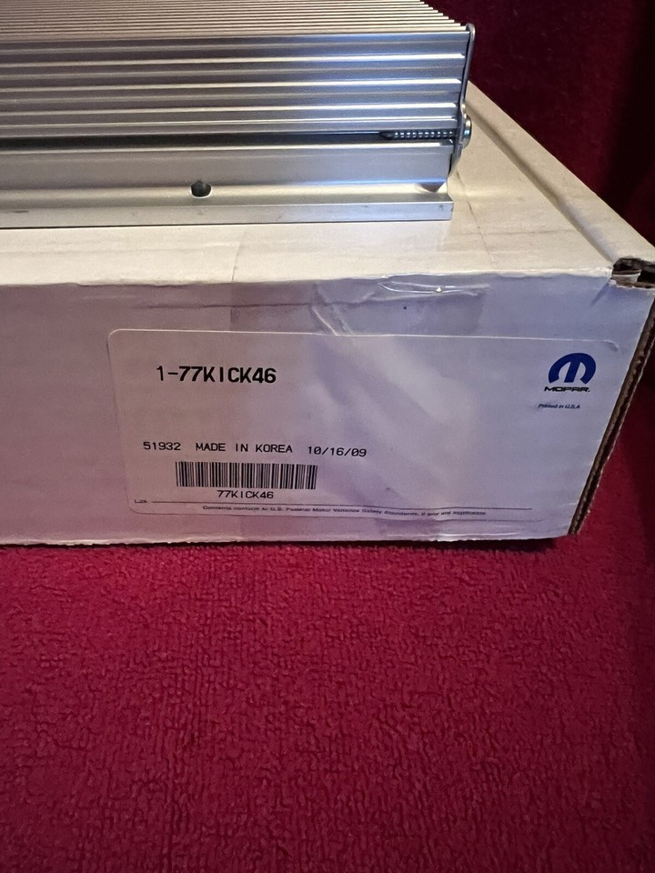 Mopar 77KICK46 Power Amplifier. New In Box eBay
