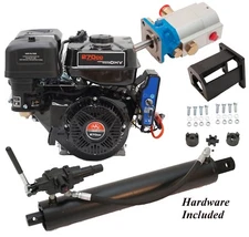 Log Splitter Build Kit 9 HP Engine 16 GPM Pump 4.5x24" Cylinder, Valve, Hardware