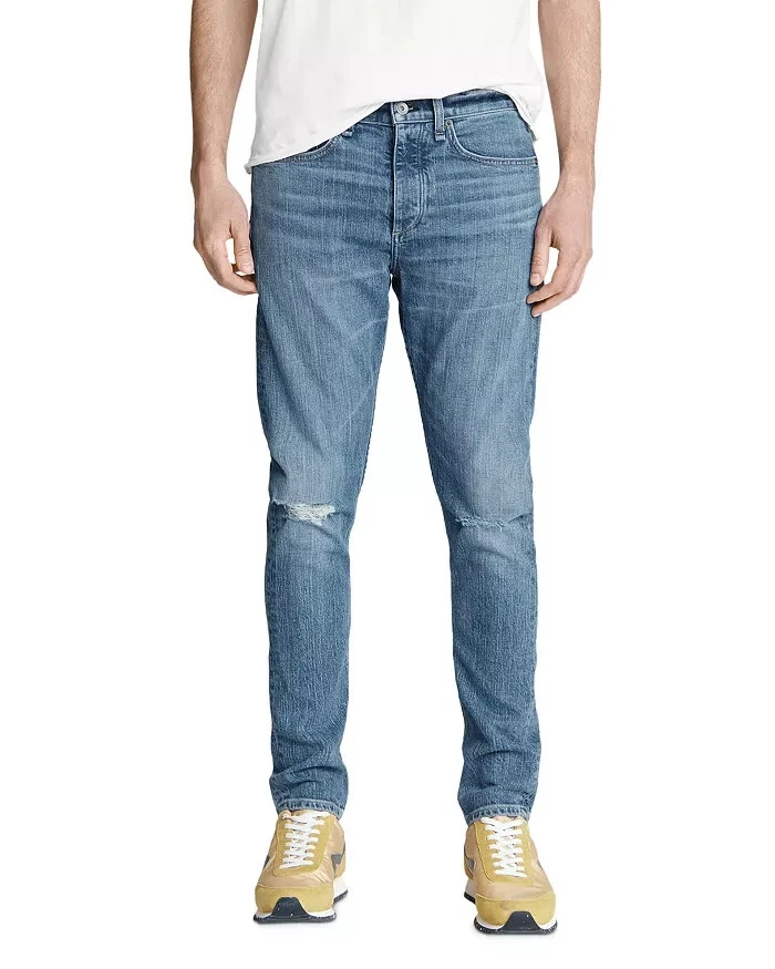 Rag Bone Mens Fit 1 Denim Mid Rise Skinny Jeans Blue Size 31W X 32L MSRP 275