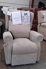 British Hand Made Petite Electric High Leg Lift Riser Recliner Chair SPRING SALE