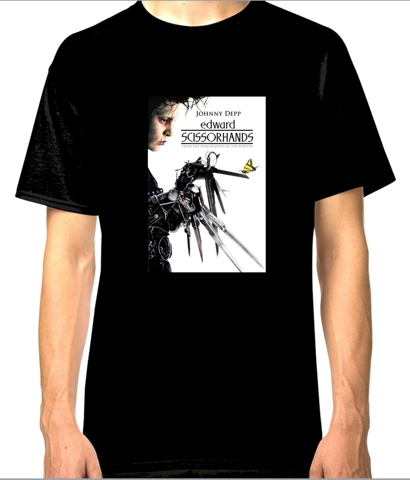 Edward Scissorhands 100% Cotton High-Quality T-Shirt